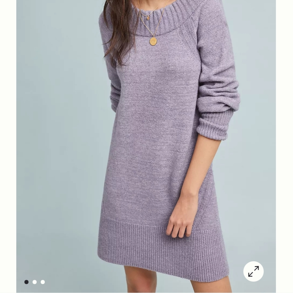 Anthropologie Rhyme Sweater Dress Size XS